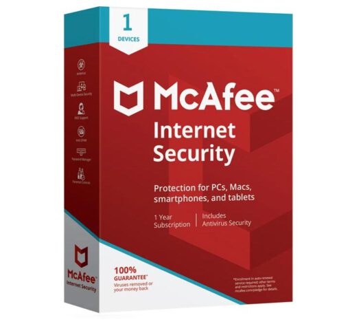 McAfee 2025 AntiVirus 1 Device 1 Year licence