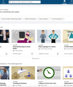 Alternative view of LinkedIn Learning Premium Account สมาชิกคอร์สเรียน ออนไลน์ 3 เดือน