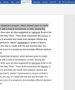 Ginger grammar checker