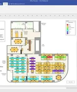Alternative view of Microsoft Visio Professional 2019 FPP ของแท้