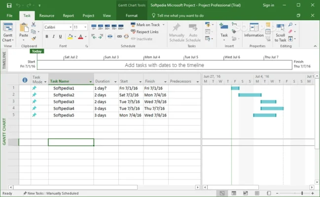 microsoft project pro 2019