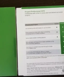 Project pro 2019 FPP ของแท้