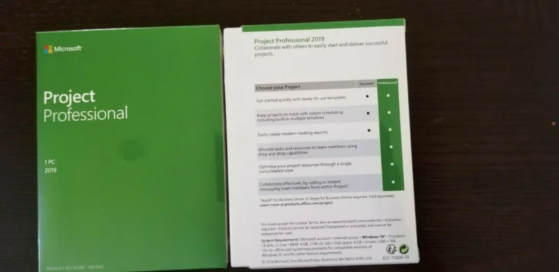 Project pro 2019 FPP ของแท้