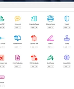 Alternative view of Adobe Acrobat Pro DC ใช้ในองค์กร ตรวจสอบได้ หัก ณ ที่จ่ายได้