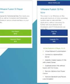 Alternative view of vmware fusion 13 pro คีย์เเท้ อัพเดตได้ ใช้ได้ถาวร