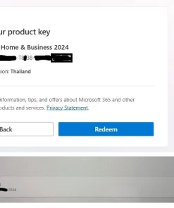 Alternative view of Microsoft Home and Business Mac/PC 2024 คีย์เเท้ ผูกบัญชีได้