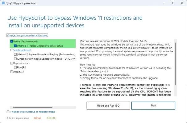 FlyBy อัพวินโดว์เป็น 11
