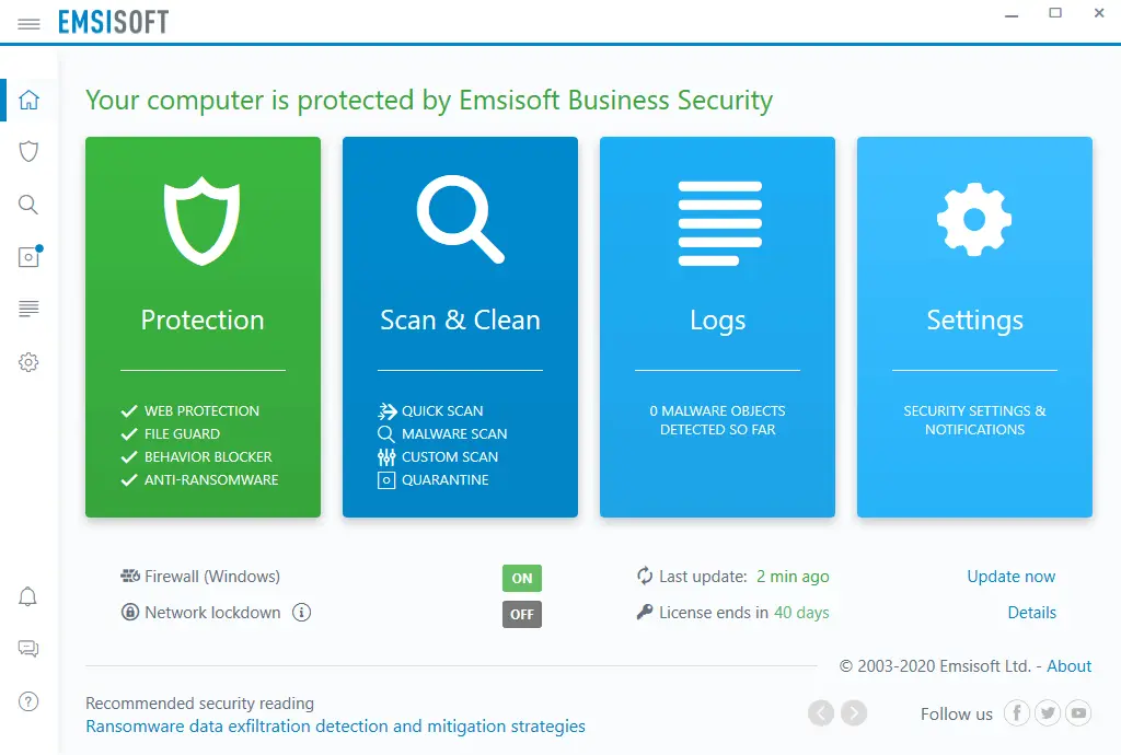 Emsisoft Anti-Malware เอ็มซีซอฟต์ ของแท้ โปรแกรมป้องกันไวรัส ระดับเทพ - Image 3