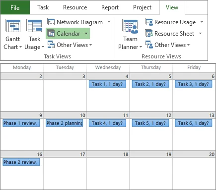 Microsoft Planner and Project Plan 3 สำหรับองค์กร 1 ผู้ใช้ 1 ปี - Image 2